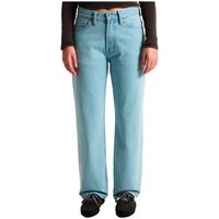vans jeans check 5 mid rise straight para mujer