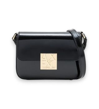 A|X Armani Exchange para mujer. XW002170AF21362UC001 Bolso Amy negro (OSFA), Casual, Poliuretano