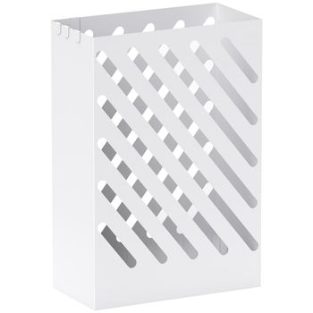 Paragüero 28x14x41 cm blanco