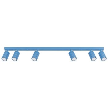Plafone azul claro aluminio alt. 16.5 cm