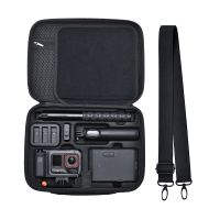 estuche de transporte bolso de hombro para insta360 ace pro 2 paquete de impresion flash bolsa de almacenamiento de accesorios para camara bolso portatil de pu