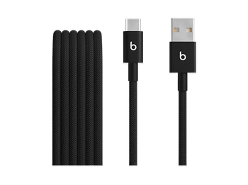 REACONDICIONADO Seminuevo Muy bueno Cable USB a USB-C - Apple Beats, 2.0, USB-A, USB-C, 1,5 metros, Negro carbón