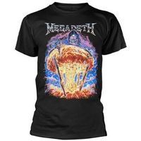 megadeth tops y camisetas bomb splatter para hombre