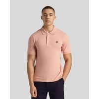 lyle  scott tops y camisetas sp400vog polo-x23 palm pink para hombre
