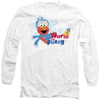 Sesame Street Camiseta manga larga Warm And Fuzzy para mujer