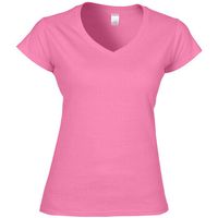 gildan camiseta soft style para mujer