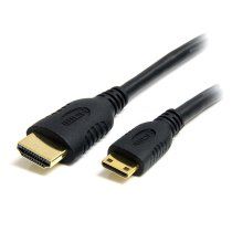 Cable HDMI de alta velocidad con Ethernet 1m - HDMI a Mini HDMI - Macho a Macho