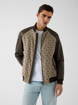 Chaqueta Bomber Con Monograma