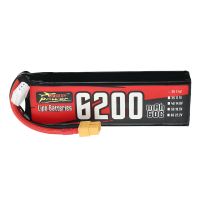 bateria lipo zop power 2s 74v 6200mah 60c 4588wh con conector xt60 para coche rc