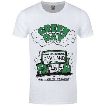 Green Day Camiseta Welcome To Paradise para hombre