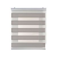 estores noche y dia premium estor enrollable con acabados de aluminio premium gris piedra 180 x 250 cm