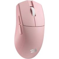 redragon m916 raton gaming inalambrico 3 modos 26000 dpi rosa 5 botones