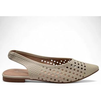 Timbos Sandalias Tacon destalonado vestir mujer Beige 131572 para mujer
