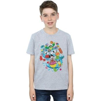 Dc Comics Tops y Camisetas Teen Titans Go Candy Mania para niño
