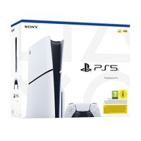 consola ps5 slim white edition 1tb r chasis e r version con lector r 1 mando dualsense