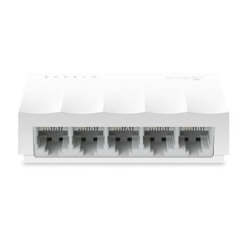 Switch TP-Link LS1005 5 Puertos Fast Ethernet sin gestión, diseño compacto