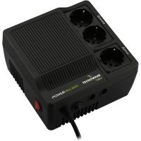 estabilizador tension tecnoware 1000va para modem router pc y pequenos dispositivos protege picos de corriente no es sai