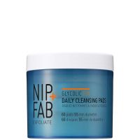 toallitas limpiadoras glycolic fix de nip  fab - 60 toallitas