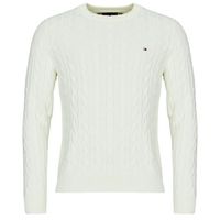 tommy hilfiger jersey classic cotton cable crew neck para hombre