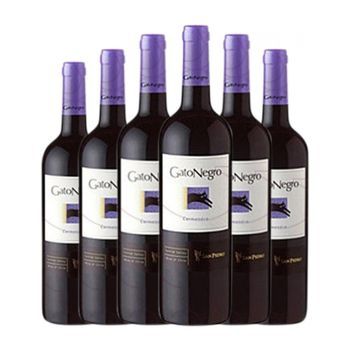 Gato Negro Vino Tinto 75 Cl 13% Vol. (pack De 6 Unidades)
