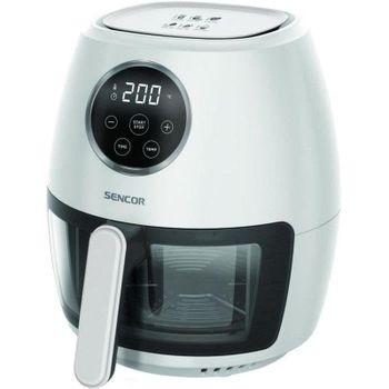 Freidora de aire Sencor SFR 5340WH 3,5 L 1300 W Cristal