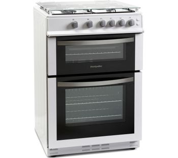 MONTPELLIER MDG600LW 60 cm Gas Cooker - White, White