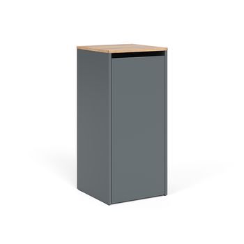 Mueble De Baño Viktor 40.2 X 88.2 Cm Con Cesto Para La Ropa Vicco
