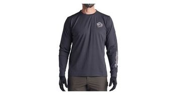 Camiseta de manga larga troy lee designs ruckus ride gris