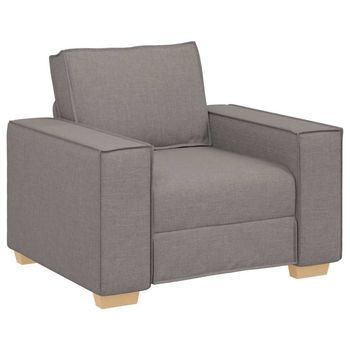Sillón De Tela Color Topo 60 Cm Cfw663607