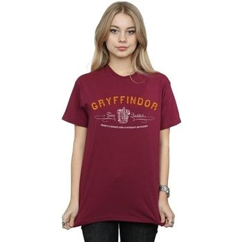 Harry Potter Camiseta Gryffindor Quidditch para mujer