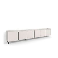 mueble tv campillos-02 con puertas abatibles para salon