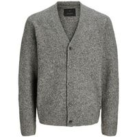 jack  jones chaqueta de punto 12289068 blasimon-medium grey melange para hombre
