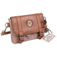 beetlejuice bandolera mochila casual urbana polipiel rayas para nina