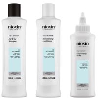 nioxin scalp recovery system for anti-dandruff  itchy scalp relief - includes shampoo conditioner and serum