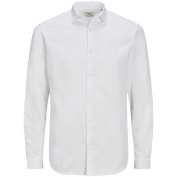 Jack & Jones Camisa manga larga 12201905 CARDIFF-WHITE SLIM FIT para hombre