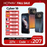hotwav cyber 18 telefono inteligente android con procesador de 16 nucleos pantalla de 675 pulgadas con 120 hz iluminacion rgb dinamica camara trasera de 64 mp camara frontal de 16 mp camara de