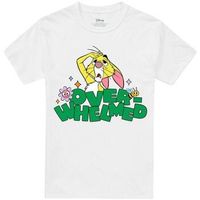 dessins animes camiseta overwhelmed para hombre