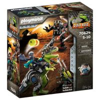 playmobil dino rise - t-rex la batalla de los gigantes
