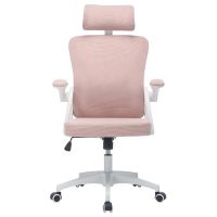 silla oficina ergonomica rolipo bes-c062pk malla transpirable soporte lumbar
