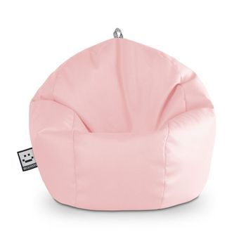 Puff Pelota Polipiel Rosa Happers