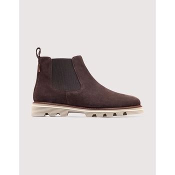 Koala Bay Botines Bottines Chelsea en daim Moka - Stonester para hombre