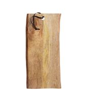 tablero grande de madera de mango marron