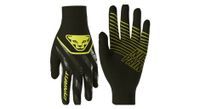 guantes reflectantes dynafit trail negro amarillo