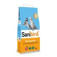 sanibird arena para jaulas de pajaros zircus pajaros  lechos y sustratos - 5 l