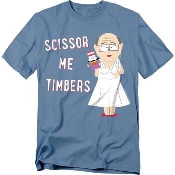 South Park Camiseta Scissor Me Timbers para mujer