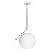 Lampara Colgante Aimee 1xe27 Cromo de FABRILAMP.