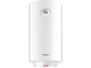 Termo eléctrico - Teka EWH 80 C, Capacidad L, Vertical, Tanque esmaltado en Zafire, Termostato, Termómetro, Blanco