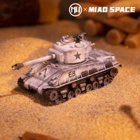 rompecabezas metalico 3d estereoscopico de coche sherman de mu rompecabezas hecho a mano para decoracion de escritorio u oficina regalo antiestres para novia