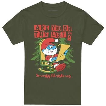 The Smurfs Camiseta Are You On The List para hombre