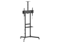 soporte de suelo con ruedas equip 650636 para pantalla de 37 - 70 max vesa 600x400 70kg estante